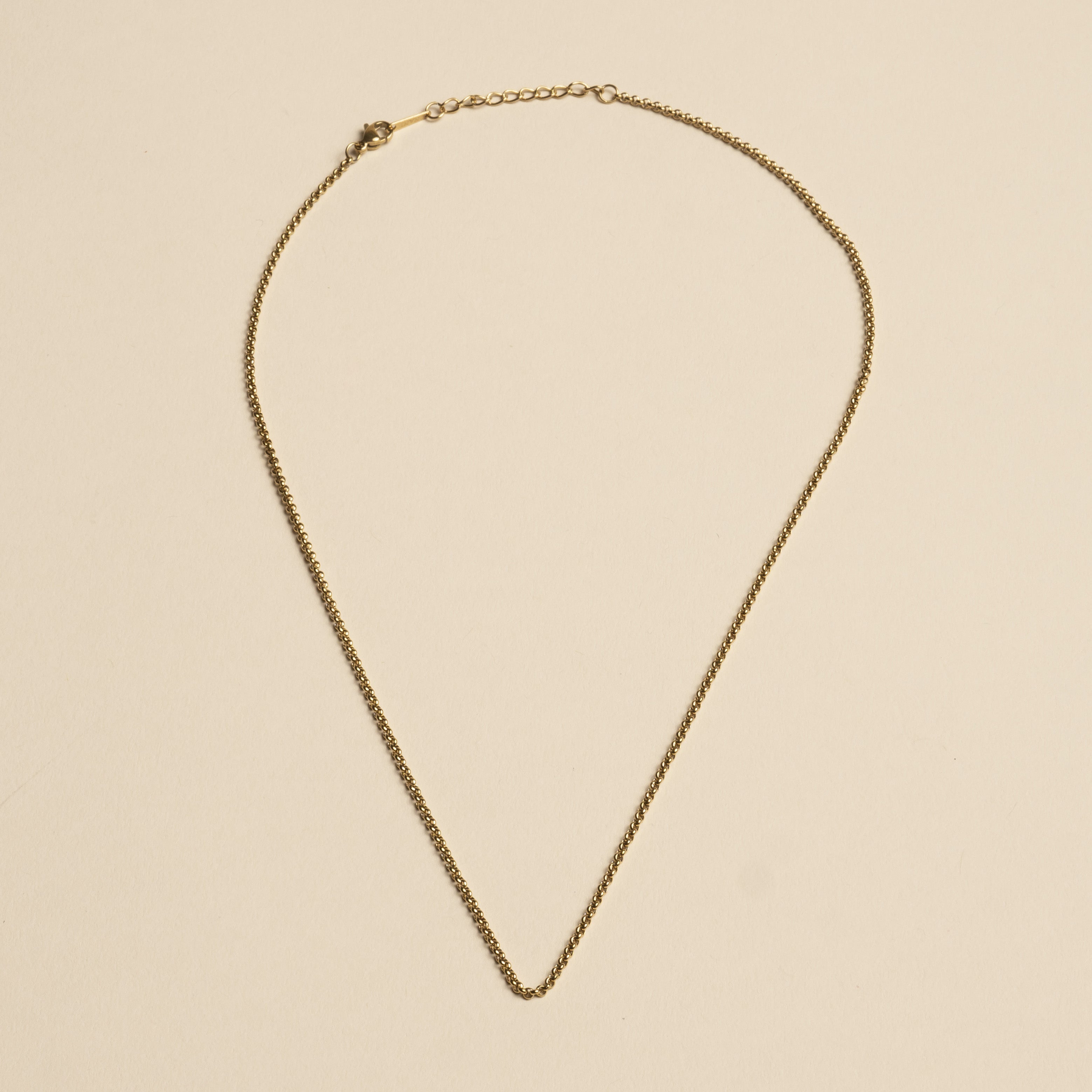 Catenina a Maglia Rolò per Gioielli Gemelli