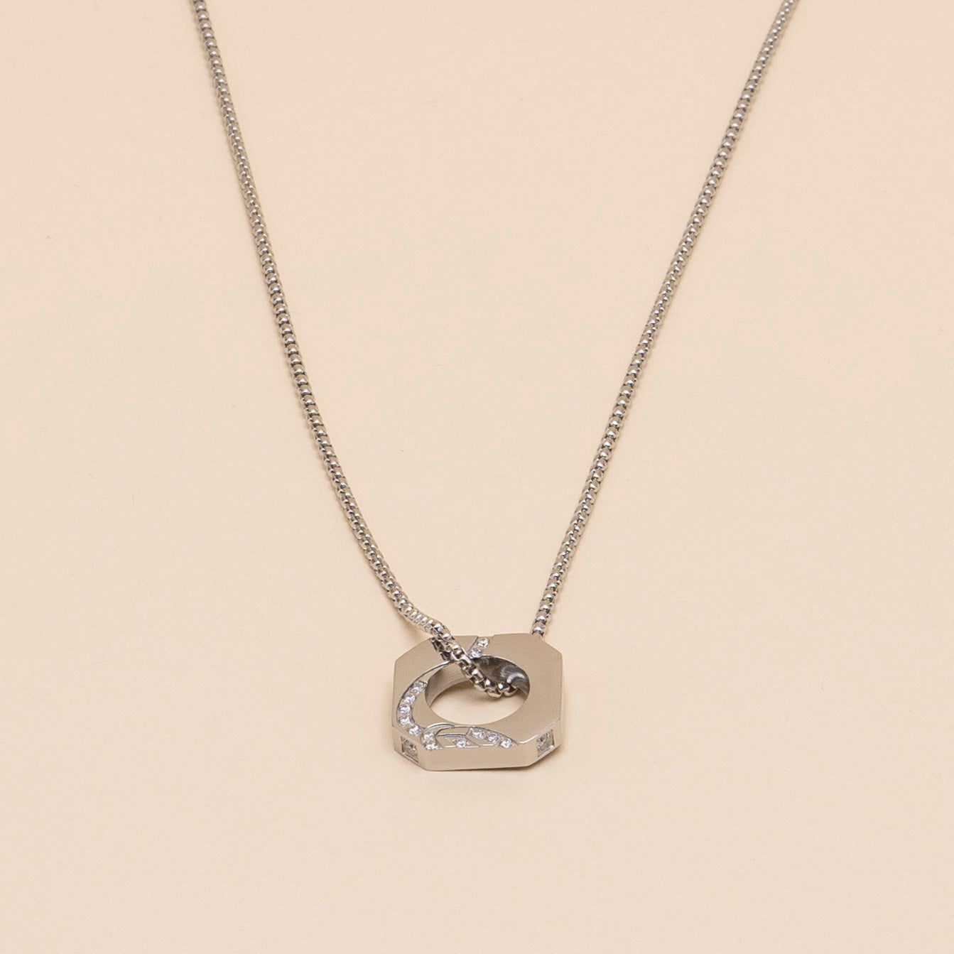 Catenina a Maglia Veneziana per Gioielli Gemelli