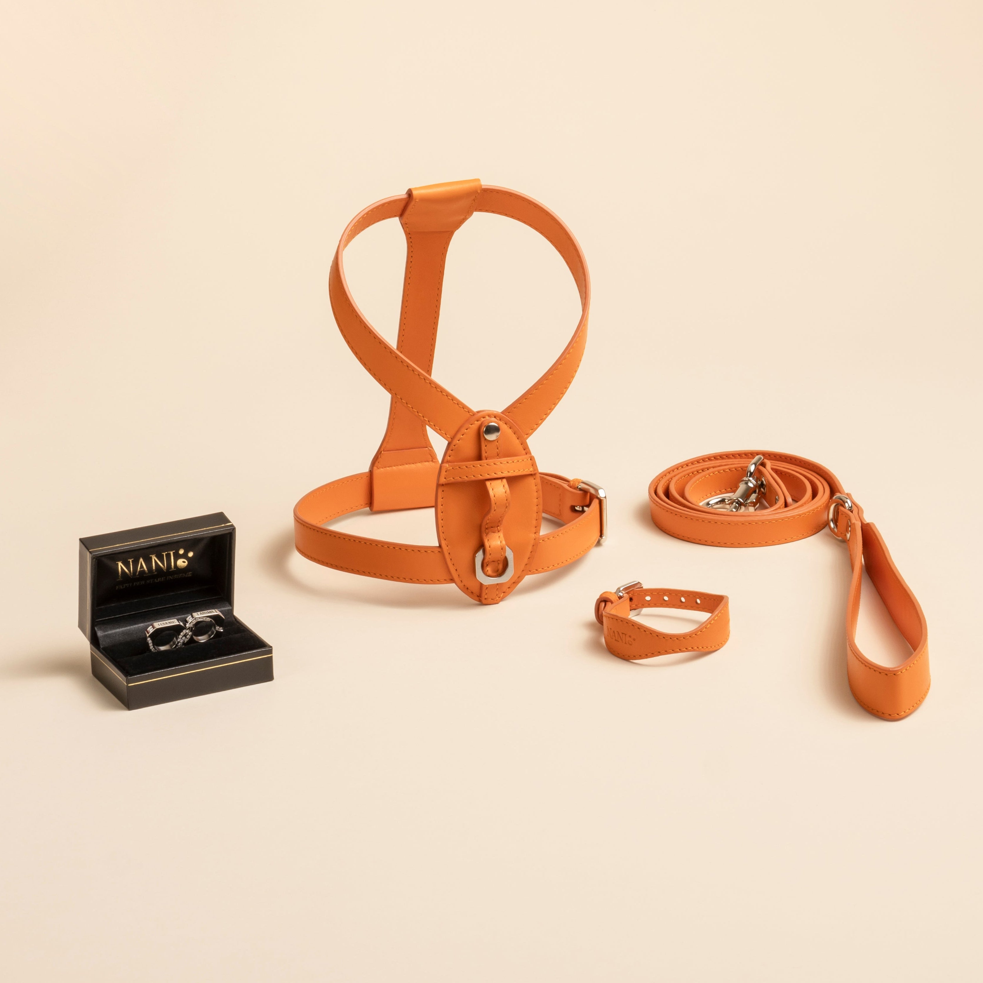 Gift Set Completo con Gioielli Gemelli - Arancione Joy